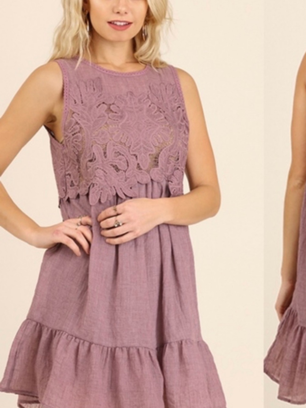 Umber size small light Lilac dress (55)